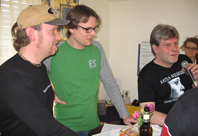 Die Band steht Rede und Antwort