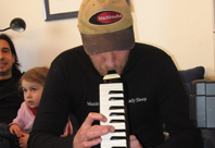 Stefan an der Melodica